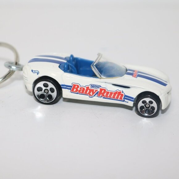 Hot Wheels Babe Ruth concept car CUSTOM keychain - Picture 2 of 6
